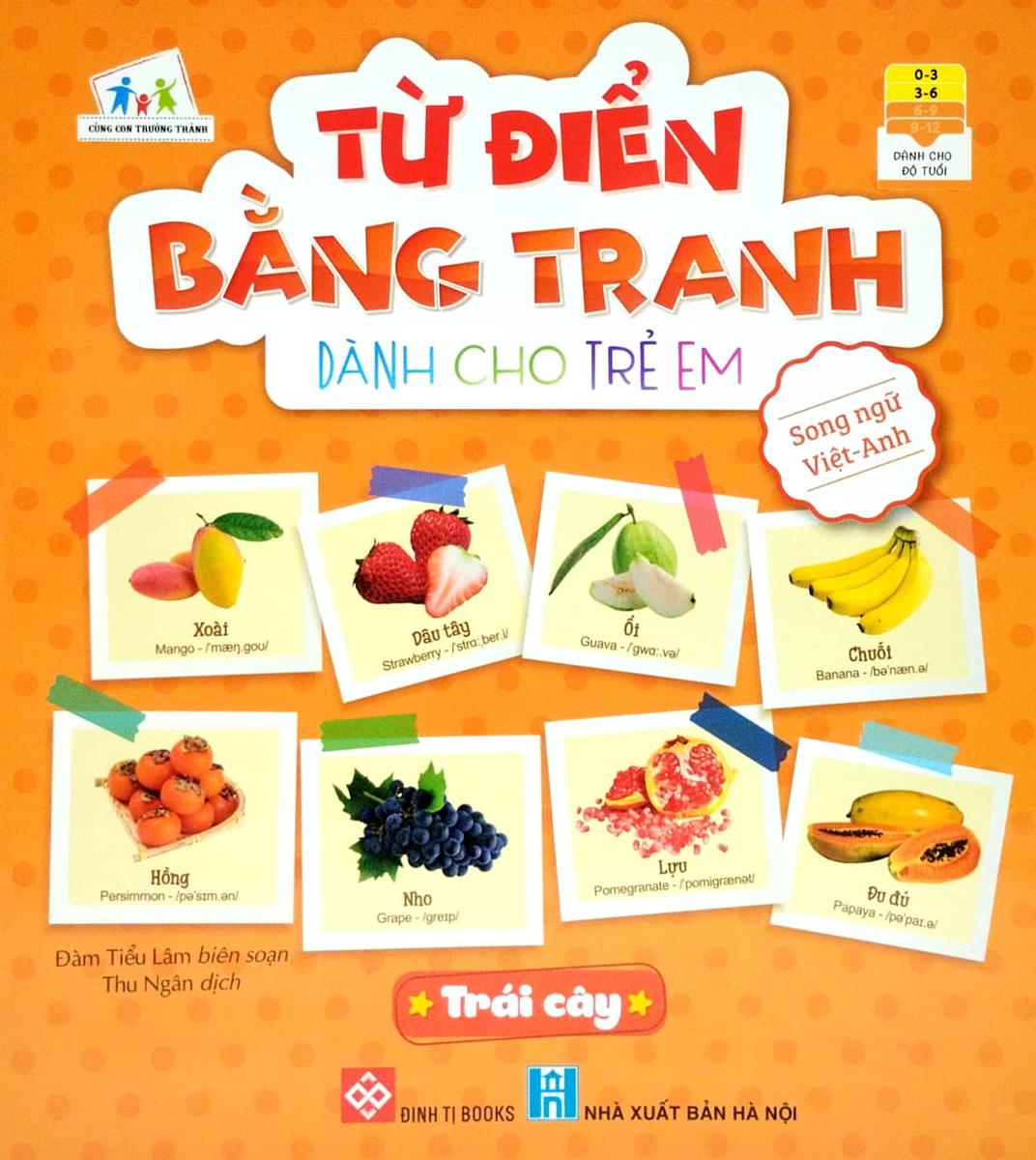 Từ Điển Bằng Tranh Dành Cho Trẻ Em - Trái Cây