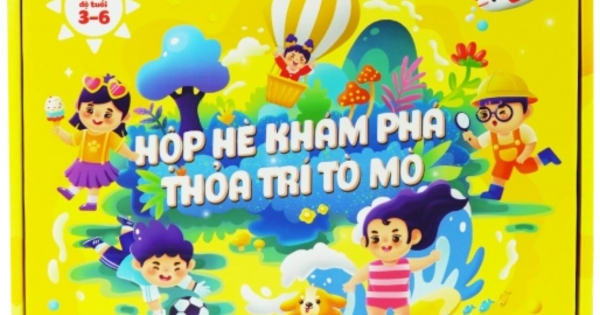Hộp Quà Cho Bé - Độ Tuổi 3-6: Hộp Hè Khám Phá - Thỏa Trí Tò Mò