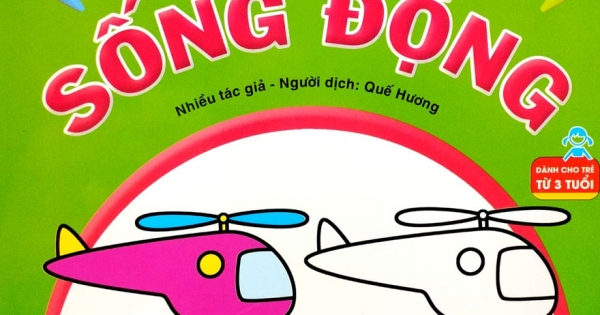 Tô Màu Thú Vị - Sống Động (Dành Cho Trẻ Từ 3 Tuổi)