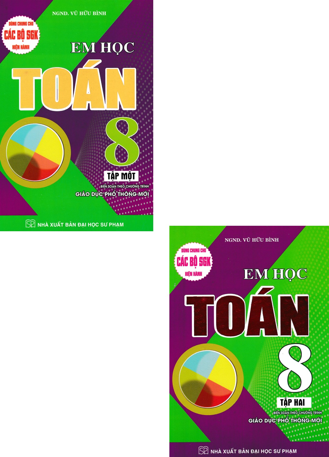 Combo Em Học Toán Lớp 8 Tập 1 + 2 (Dùng Chung Cho Các Bộ Sgk Hiện Hành) (Bộ 2 Cuốn)