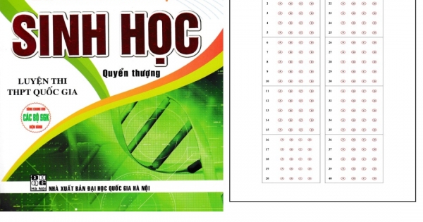 Ngân Hàng Câu Hỏi Trắc Nghiệm Sinh Học - Quyển Thượng Tặng Phiếu Trắc Nghiệm 40 Câu