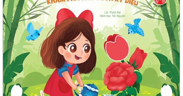 Touch And Feel - Sách Sờ Chạm Khám Phá - Thế Giới Thực Vật - Khám Phá Khu Vườn Kỳ Diệu