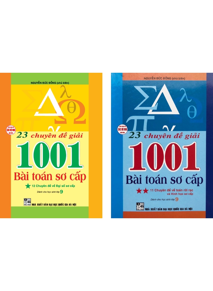 Combo 23 Chuyên Đề Giải 1001 Bài Toán Sơ Cấp - Tập 1 + 2 (Bộ 2 Cuốn)