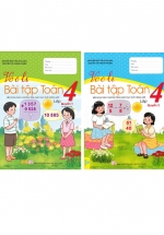 Combo ND - Vở Ô Li Bài Tập Toán Lớp 4 Quyển 1 + 2 (Biên Soạn Theo Chương Trình GDPT Mới) (Bộ 2 Cuốn)
