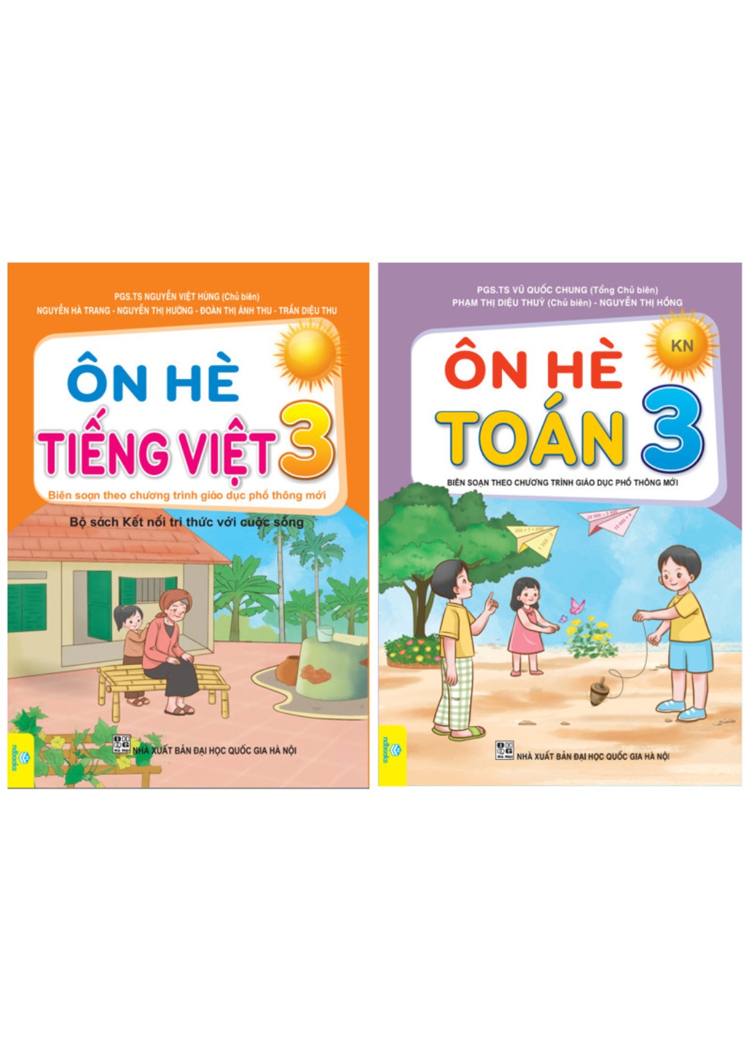 Combo Ôn Hè Toán + Tiếng Việt 3 - ND (Bộ Sách Kết Nối) (Bộ 2 Cuốn)