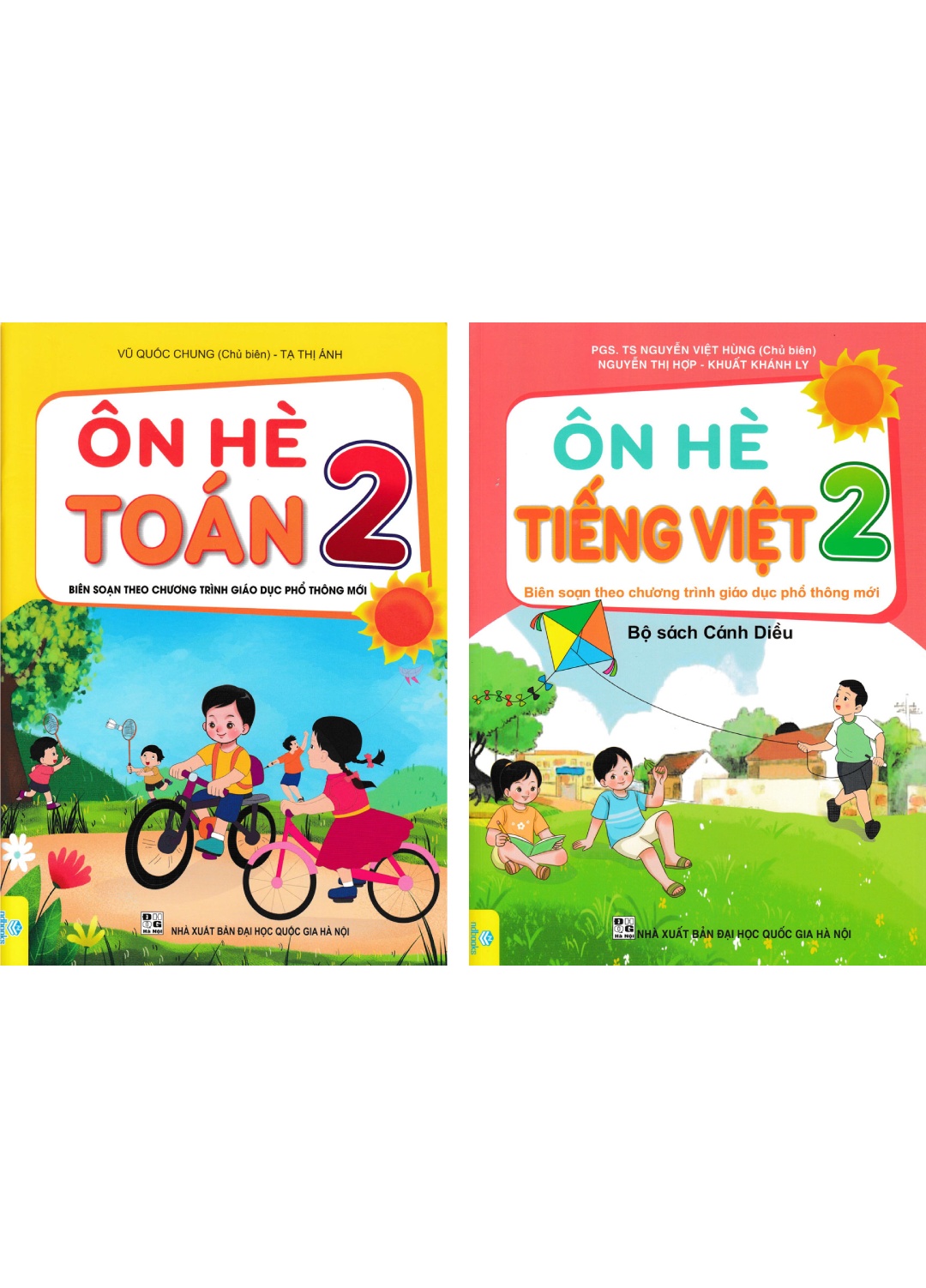 Combo Ôn Hè Toán + Tiếng Việt 2 - ND (Bộ Sách Cánh Diều) (Bộ 2 Cuốn)