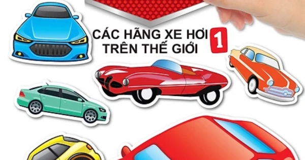 Bóc Dán Hình Sticker Thông Minh - Cars: Các Hãng Xe Hơi Trên Thế Giới Tập 1