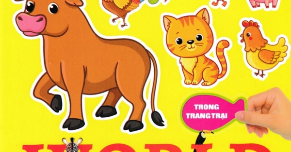 Sticker Dán Hình Thông Minh - Trong Trang Trại