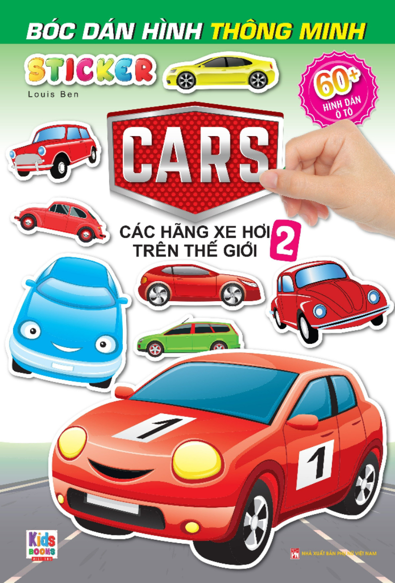 Bóc Dán Hình Sticker Thông Minh - Cars: Các Hãng Xe Hơi Trên Thế Giới Tập 2