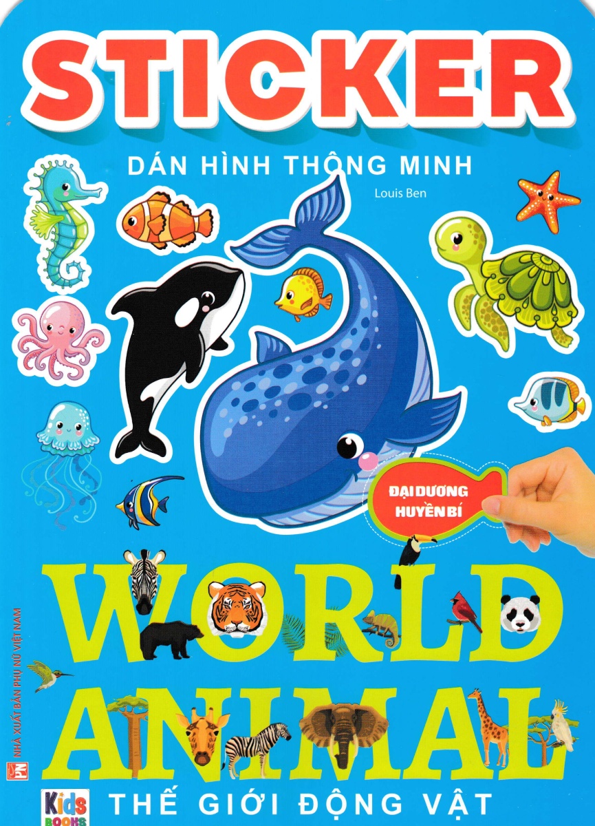 Sticker Dán Hình Thông Minh - Đại Dương Huyền Bí