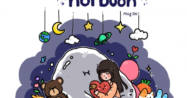 Sách Tô Màu Chữa Lành - Tớ Có Một Cậu Bạn Mang Tên Nỗi Buồn