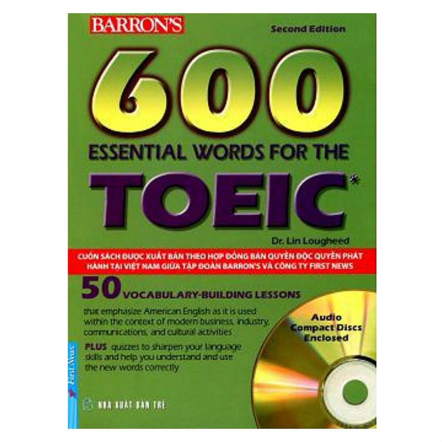 600 Essential Words For The Toeic - Kèm CD 
