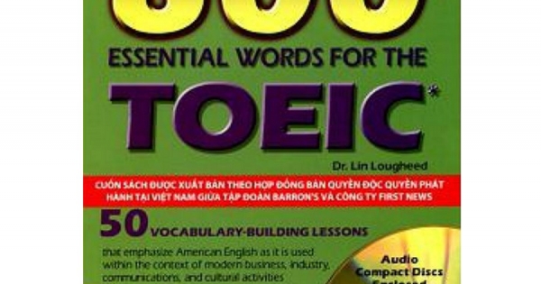 600 Essential Words For The Toeic - Kèm CD