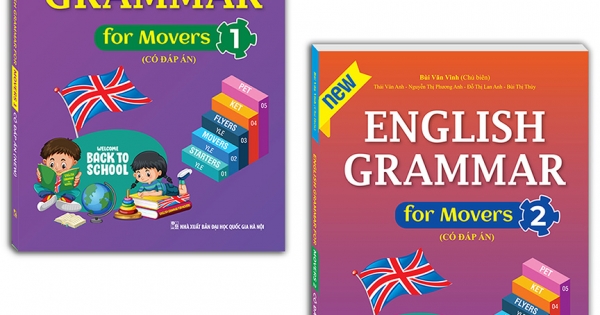 Combo English Grammar For Movers 1 + 2 (Có Đáp Án - Bộ 2 Cuốn)