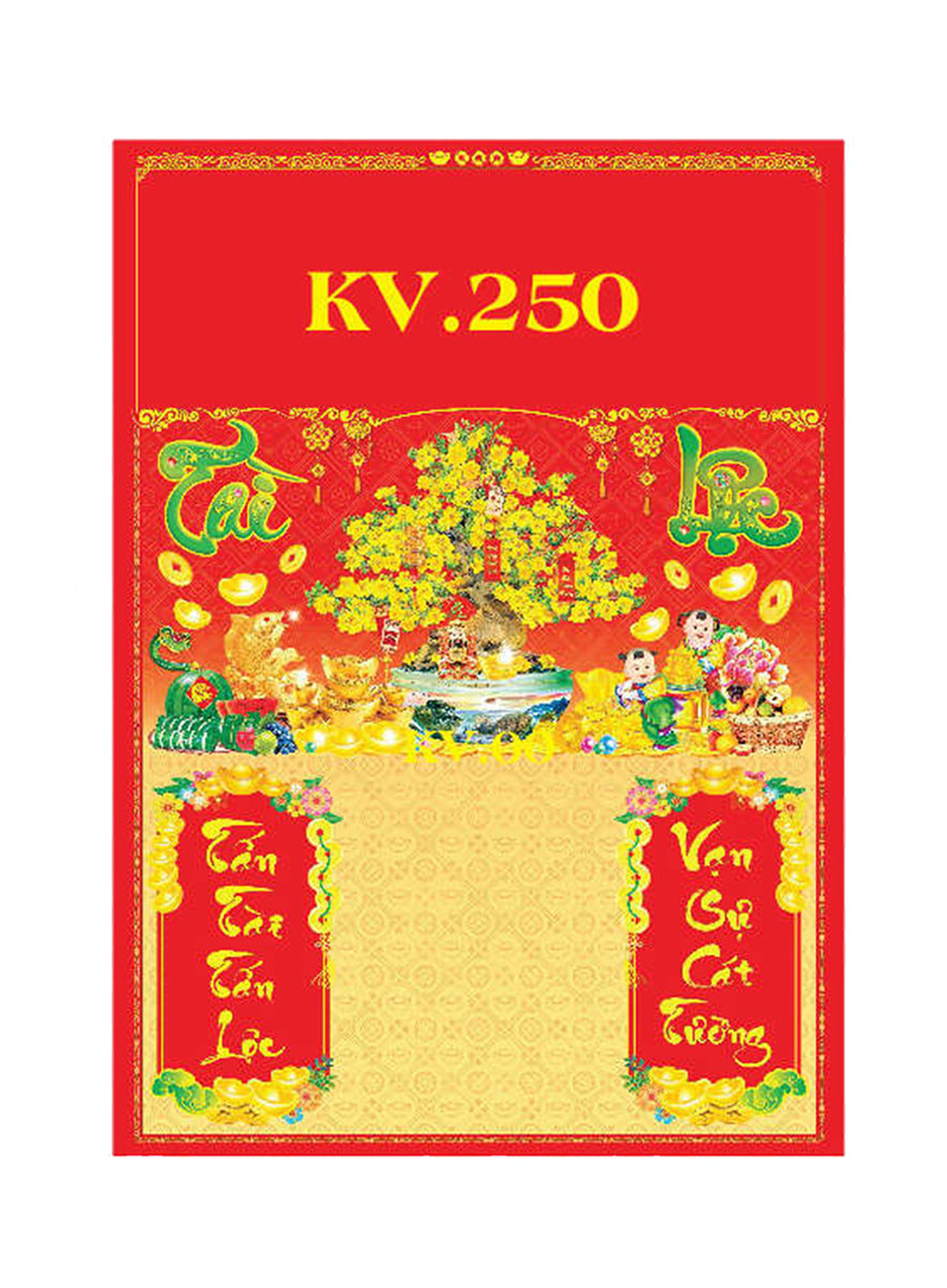 Bìa Lịch 2024 In Offset Gắn Bloc (35 x 50 cm) - NSKV250 - NSKV253 (4 Mẫu)