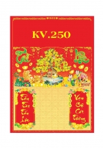 Bìa Lịch 2024 In Offset Gắn Bloc (35 x 50 cm) - NSKV250 - NSKV253 (4 Mẫu)