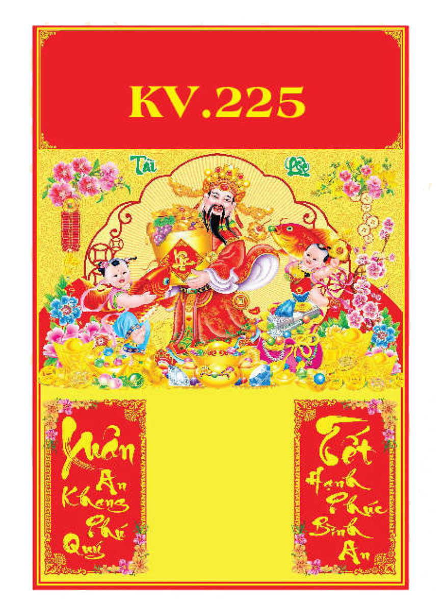 Bìa Lịch 2024 In Offset (40 x 60 cm) - NSKV225 - NSKV234 (10 Mẫu)