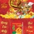Lịch Gỗ Tết 2024 Tráng Gương Treo Tường Laminate - Rồng Vàng Tài Lộc (40 x 60 cm) - NS22