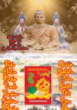 Lịch Gỗ Tết 2024 Tráng Gương Treo Tường Laminate - Đức Phật (40 x 60 cm) - NS20