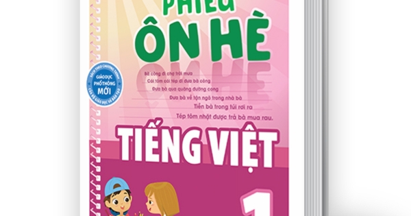 Phiếu Ôn Hè Tiếng Việt Lớp 1 - Hành Trang Vững Kiến Thức Lên Lớp 2