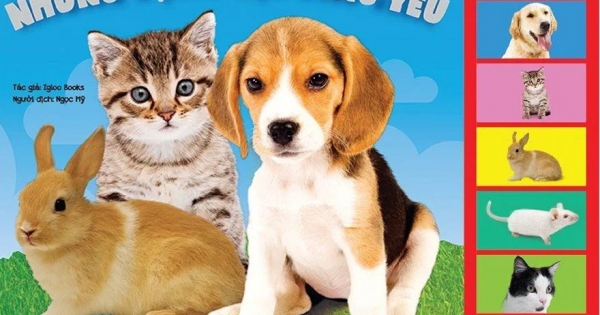 Sách Âm Thanh - Những Động Vật Đáng Yêu