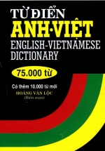 Từ Điển Anh - Việt 75.000 Từ (Quang Bình)