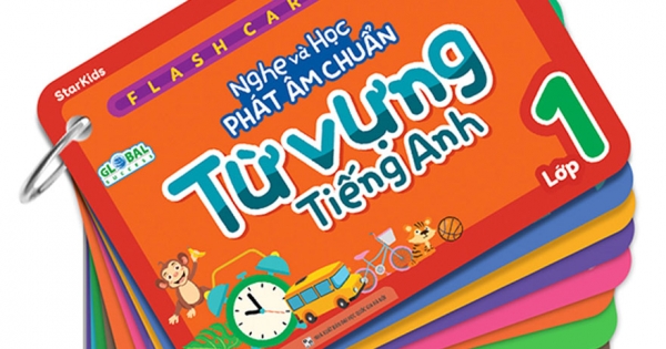 Flashcard Vui Học Tiếng Anh: Nghe Và Học Phát Âm Chuẩn - Từ Vựng Tiếng Anh Lớp 1