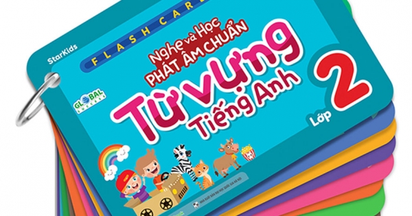Flashcard Vui Học Tiếng Anh: Nghe Và Học Phát Âm Chuẩn - Từ Vựng Tiếng Anh Lớp 2