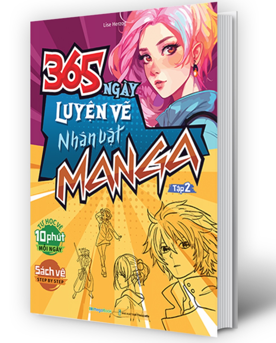 365 Ngày Luyện Vẽ Nhân Vật Manga - Tập 2