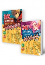 Combo 365 Ngày Luyện Vẽ Nhân Vật Manga (Bộ 2 Cuốn)