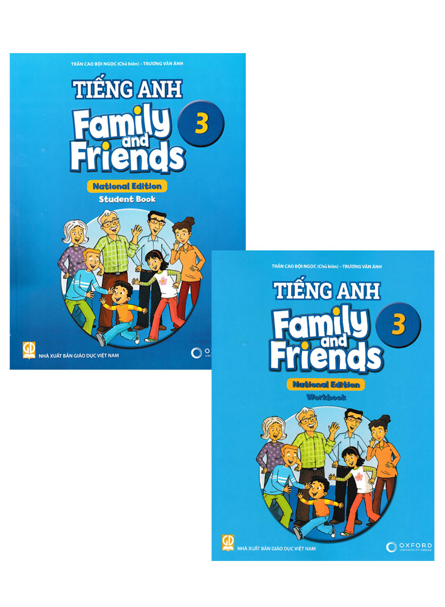Combo Tiếng Anh 3 - Family And Friends (National Edition) (Bộ 2 Cuốn) 