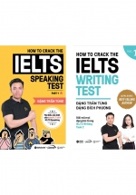 Combo How To Crack The Ielts Speaking Test + Writing Test (Bộ 2 Cuốn)