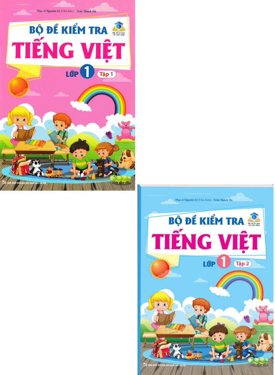 Combo Bộ Đề Kiểm Tra Tiếng Việt Lớp 1 - Tập 1 + 2 (Kết Nối Tri Thức Với Cuộc Sống) (Bộ 2 Cuốn)
