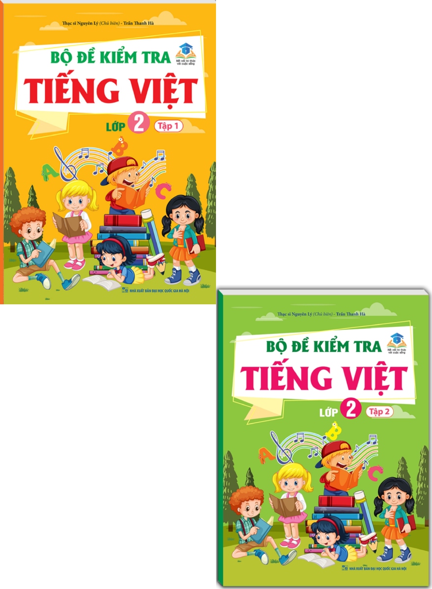 Combo Bộ Đề Kiểm Tra Tiếng Việt Lớp 2 - Tập 1 + 2 (Kết Nối Tri Thức Với Cuộc Sống) (Bộ 2 Cuốn)