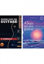 Combo Phương Pháp Học Guitare + 45 Ngày Biết Đệm Guitar (Bộ 2 Cuốn)