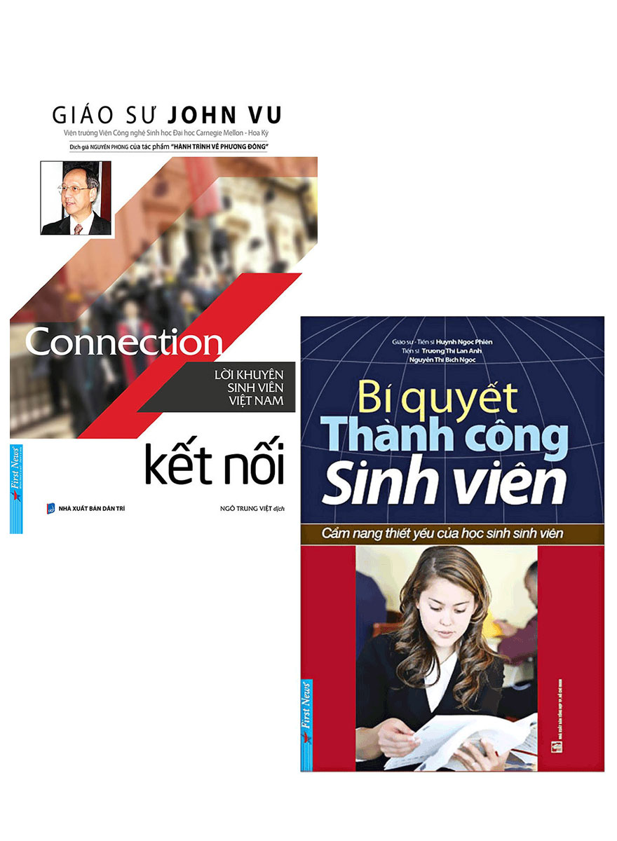 Combo Connection - Kết Nối - Lời Khuyên Sinh Viên Việt Nam + Bí Quyết Thành Công Sinh Viên (Bộ 2 Cuốn)