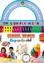 Bộ Thẻ Học Tiếng Anh - Phát Triển Trí Tuệ Cho Trẻ: Dụng Cụ Học Sinh
