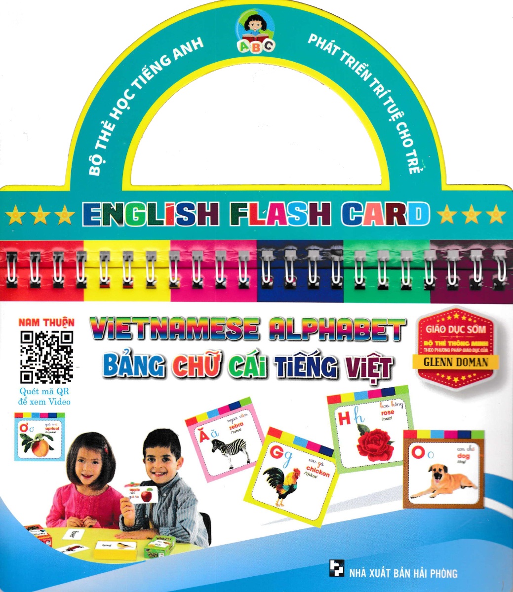 Bộ Thẻ Học Tiếng Anh - Phát Triển Trí Tuệ Cho Trẻ: Bảng Chữ Cái Tiếng Việt