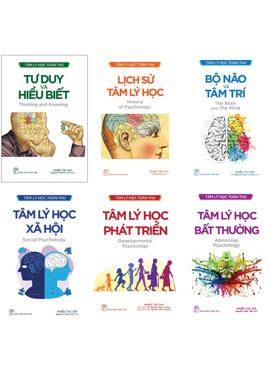 Combo Tâm Lý Học Toàn Thư (Bộ 6 Cuốn)