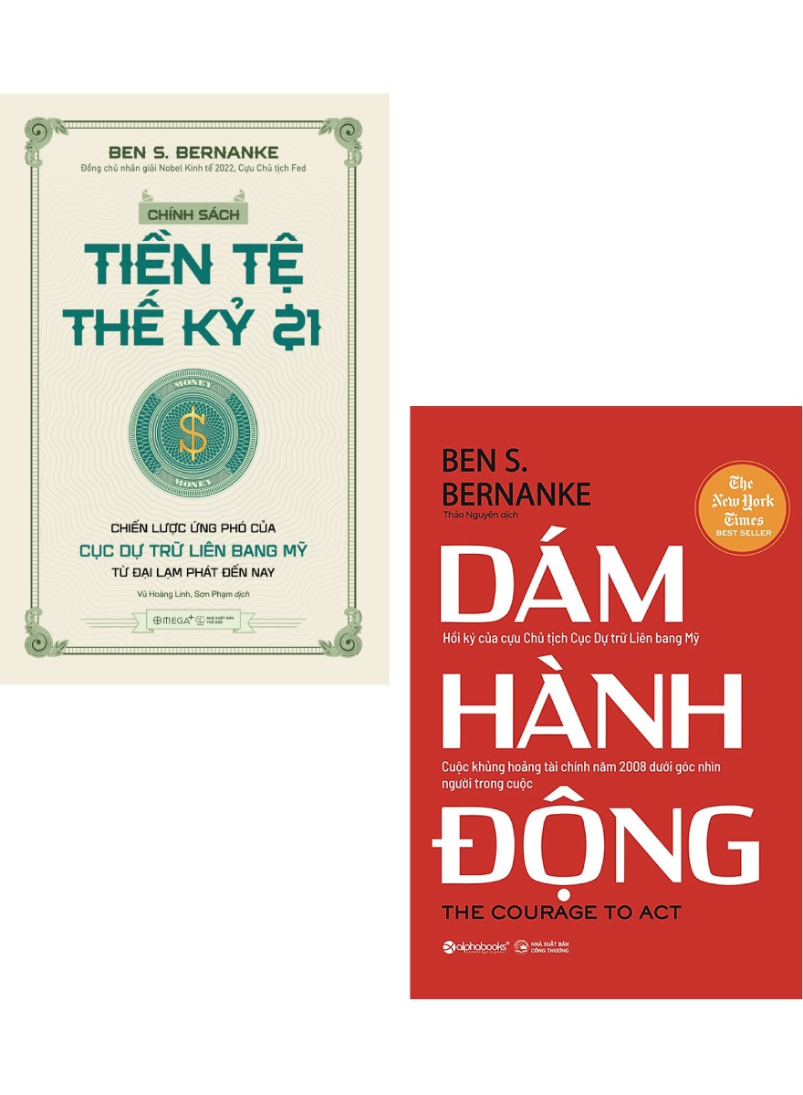 Combo Chính Sách Tiền Tệ Thế Kỷ 21 + Dám Hành Động (Bộ 2 Cuốn)