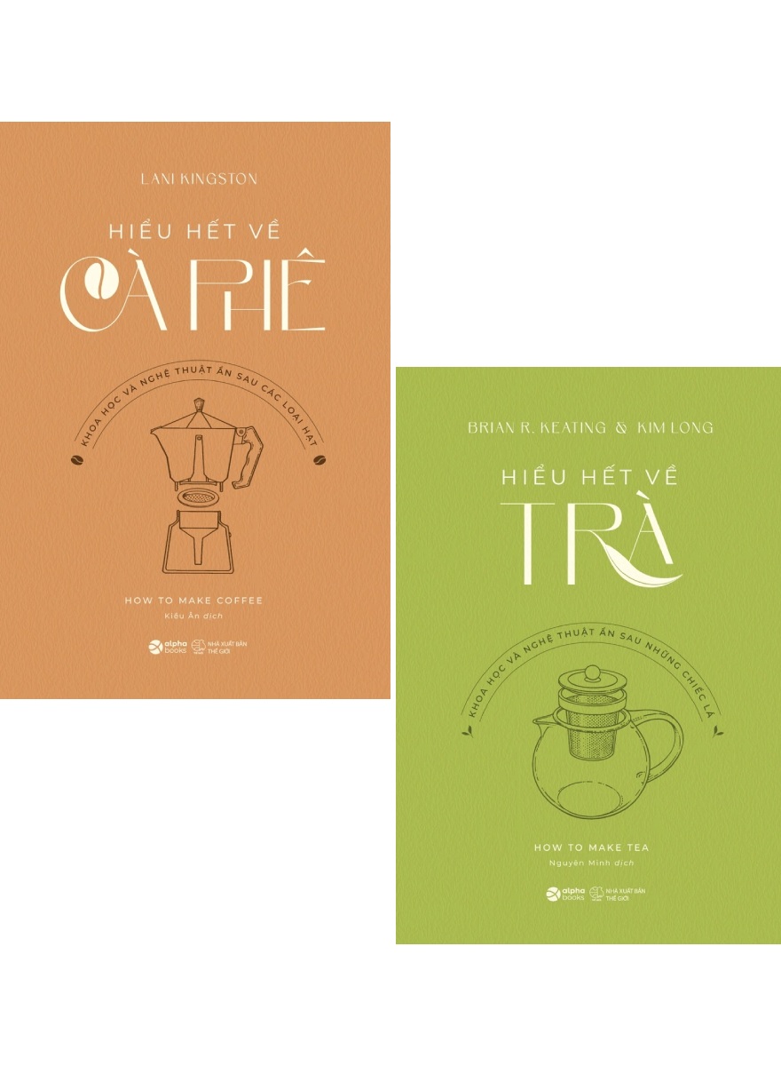 Combo How To Make Coffee - Hiểu Hết Về Cà Phê + How To Make Tea - Hiểu Hết Về Trà (Bộ 2 Cuốn)