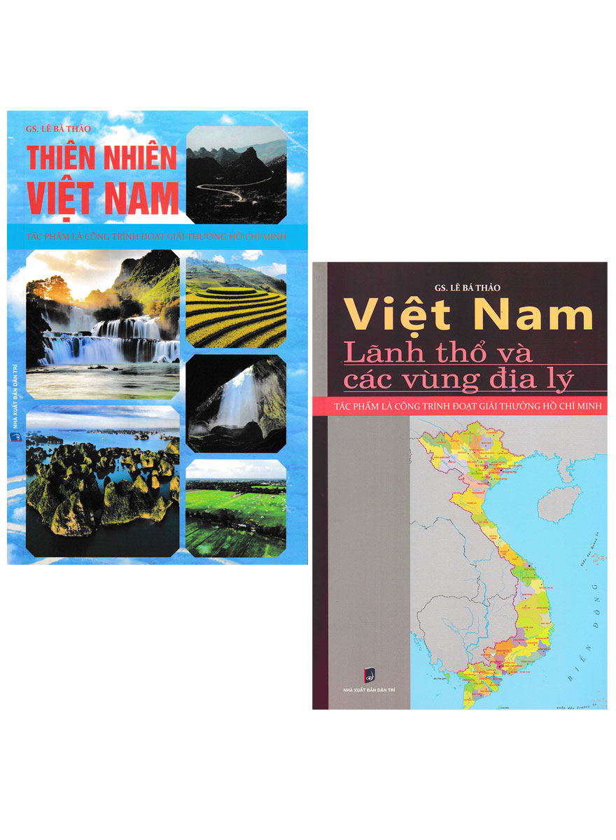 Combo Thiên Nhiên Việt Nam + Việt Nam - Lãnh Thổ Và Các Vùng Địa Lý (Bộ 2 Cuốn)