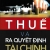 Thuế Và Ra Quyết Định Tài Chính