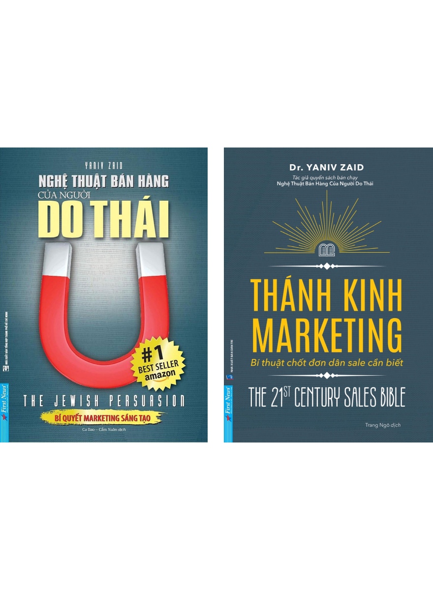 Combo Thánh Kinh Marketing + Nghệ Thuật Bán Hàng Của Người Do Thái (Bộ 2 Cuốn)