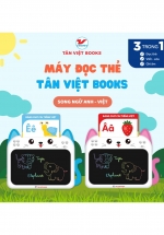 Máy Đọc Thẻ - Viết - Xóa - Ghi Âm 3 Trong 1 (Song Ngữ Anh - Việt) 