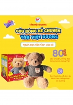 Gấu Bông Kể Chuyện Song Ngữ Anh Việt - Người Bạn Tâm Tình Của Bé (Kết Nối Được Bluetooth)