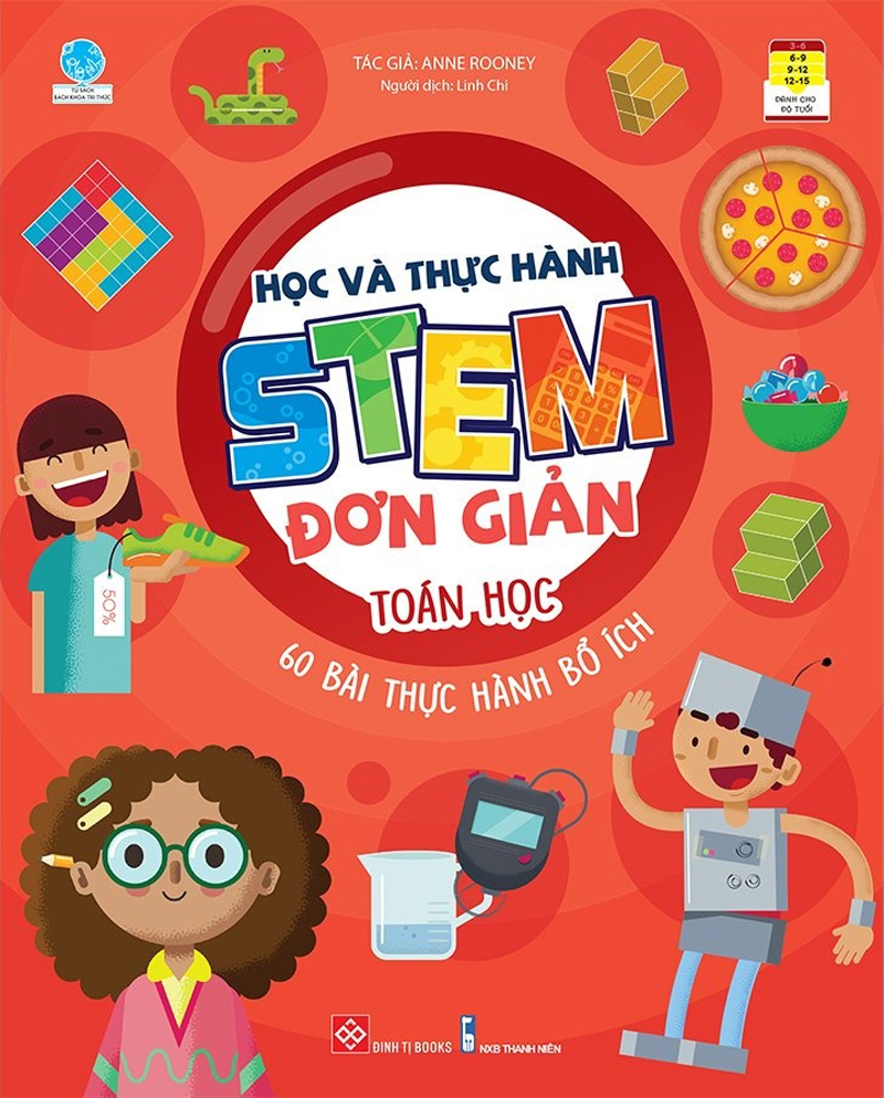 Học Và Thực Hành Stem Đơn Giản - Toán Học - 60 Bài Thực Hành Bổ Ích