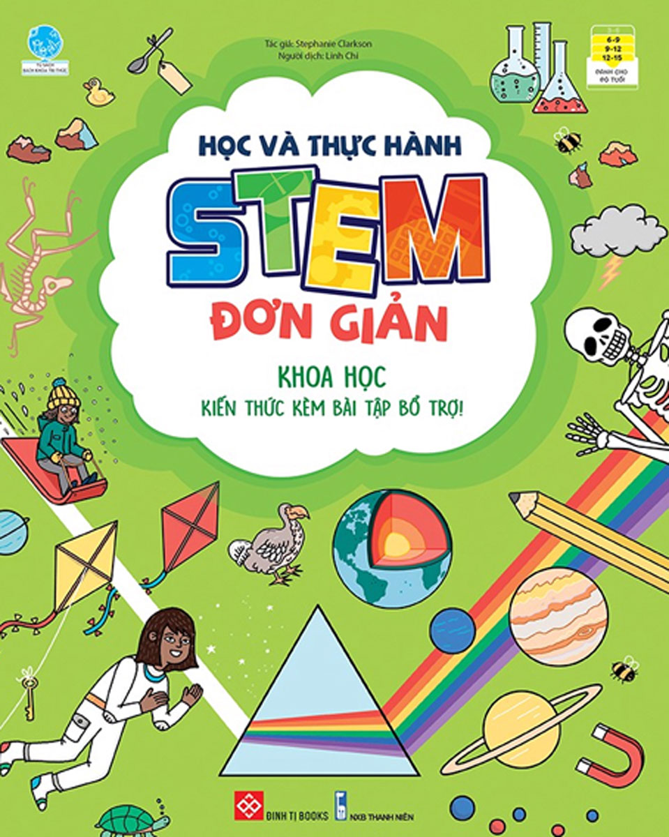 Học Và Thực Hành Stem Đơn Giản - Khoa Học - Kiến Thức Kèm Bài Tập Bổ Trợ