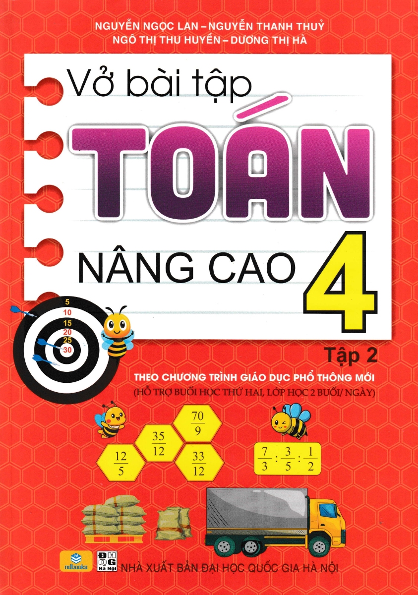 ND - Vở Bài Tập Toán Nâng Cao 4 - Tập 2 (Theo Chương Trình GDPT Mới)