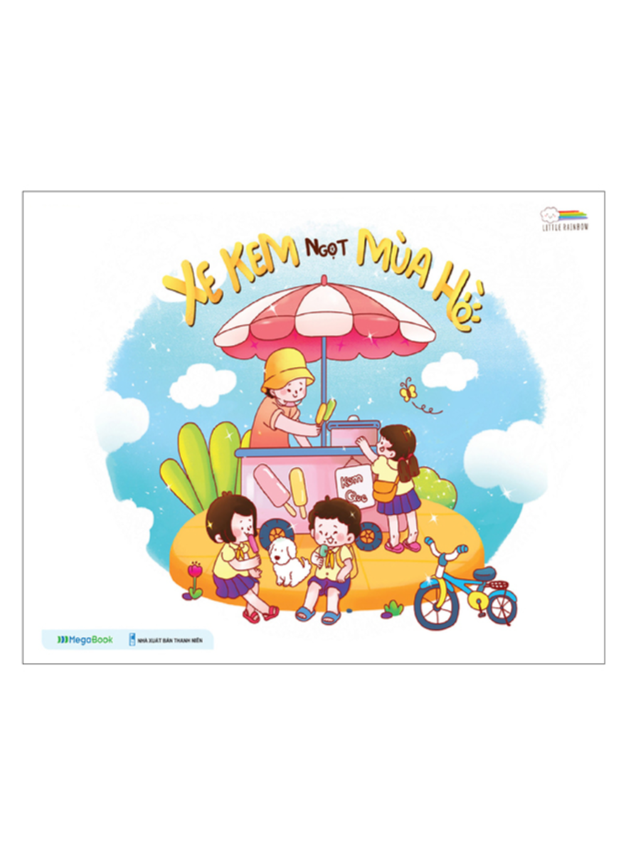 Sách Tô Màu Chữa Lành - Xe Kem Ngọt Mùa Hè